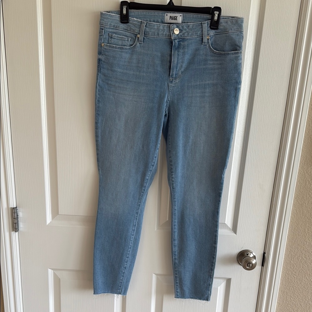 PAIGE Blue Verdugo Ankle Jeans